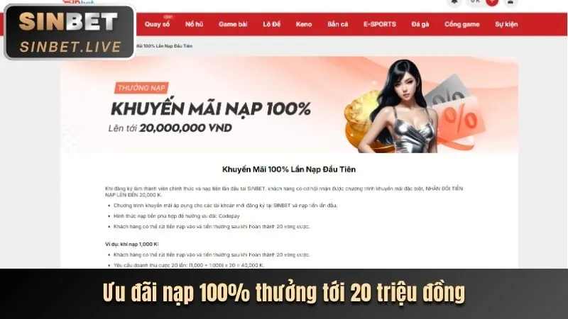 Thưởng nạp tiền hàng ngày/tuần 88ee